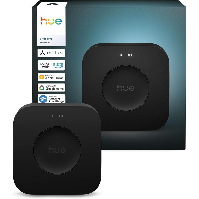 Philips Hue Bridge Pro Third Generation Bridge Siri Voice Gateway Homekit Matter