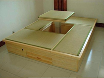  Tatami whole house custom floor Tatami bed bay window sill Stepping tatami cabinet floor mat custom floor Kang