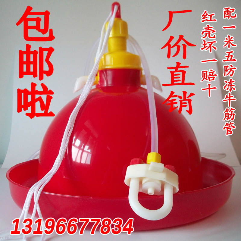 Heat plasone duck goose chicken with automatic water drinker feeder water water jug chicken farming equipment