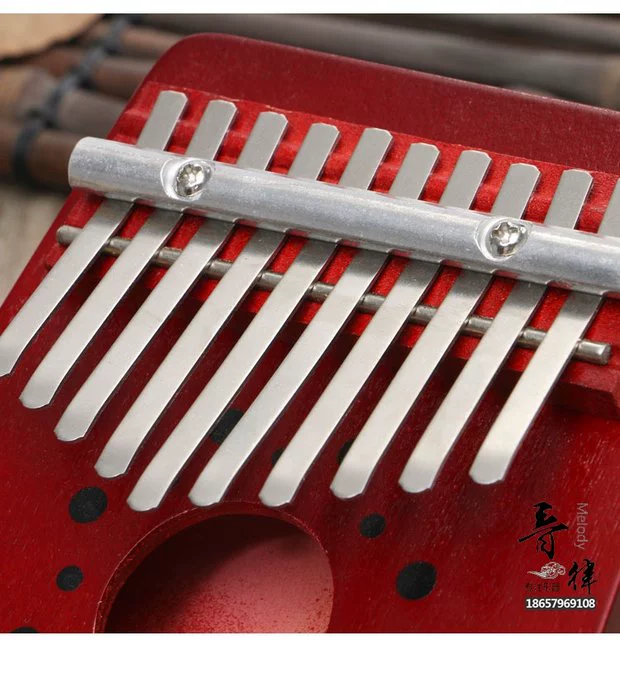 Đàn piano ngón tay cái Kalimba 10 giai điệu mới bắt đầu đề cập đến cây đàn piano ngón tay châu Phi tê liệt kalimba Orff - Nhạc cụ phương Tây