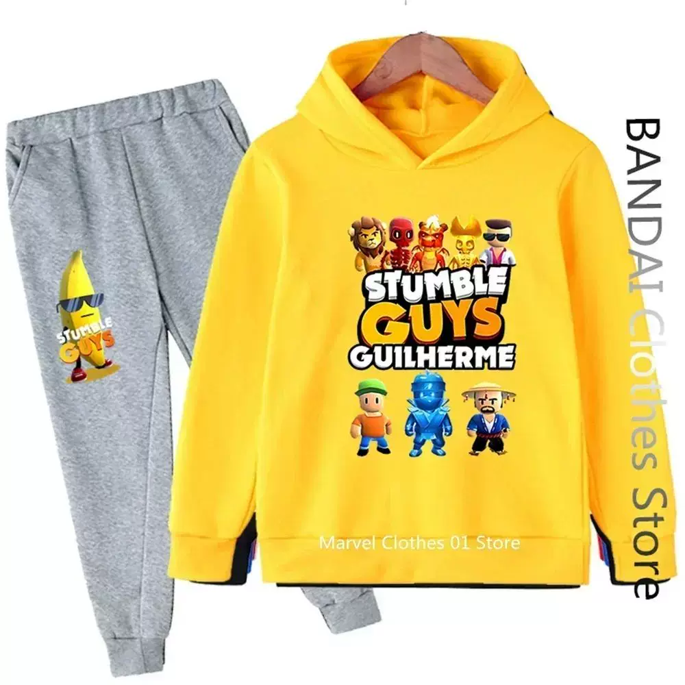 [Игра Stumbleguys Robloxing Осенняя худи для детей в бутике одежды]