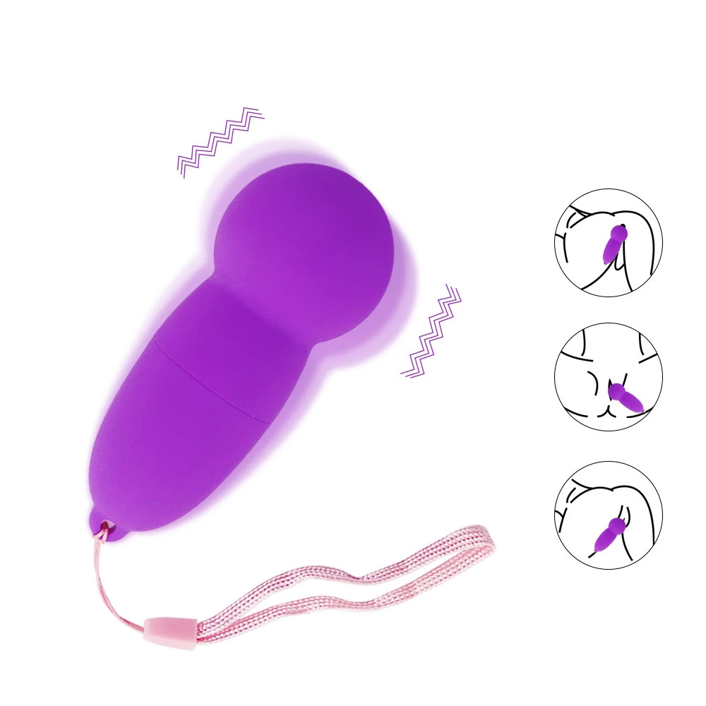 Egg Vibrator Magic Wand Clitoris Stimulator G-spot Massager