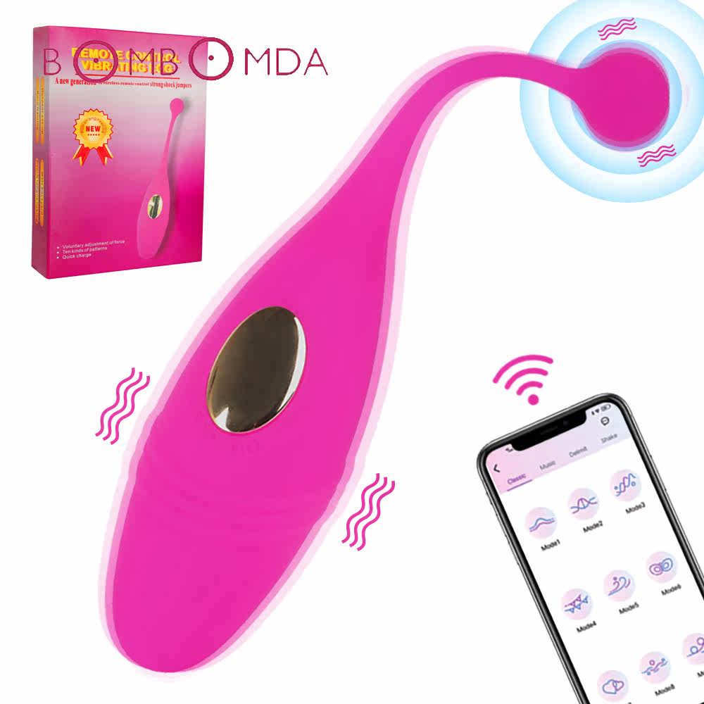 9 Frequency Vagina Vibrator G-spot Massage Silicone Wireless