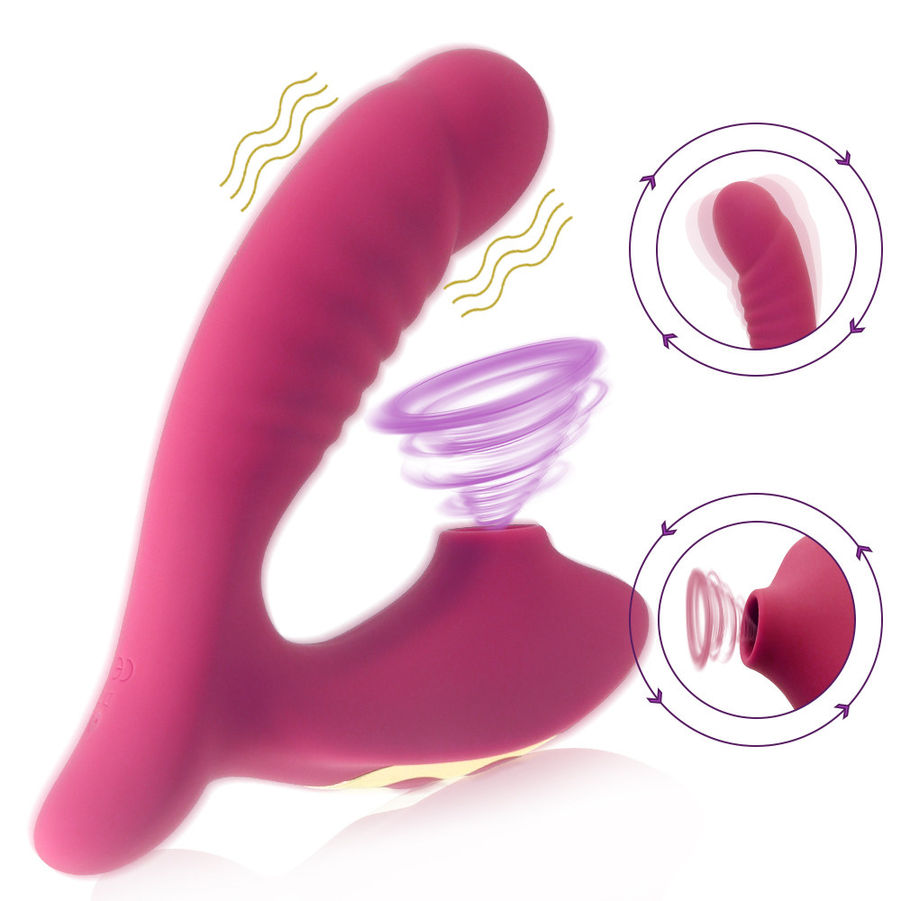 Vagina Sucking Vibrator 10 Speed Vibrating Oral Sex Suction