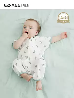 (New product starting) Xi baby sleeping bag spring and summer new Four Seasons General baby anti-shock sleeping bag