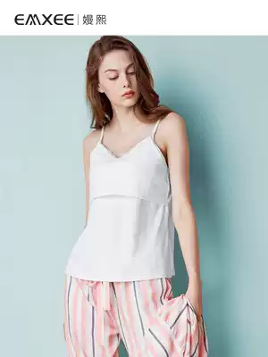 Yixi nursing vest Pregnant women suspenders postpartum nursing underwear outwear cotton top spring and summer bottoming shirt pregnant women