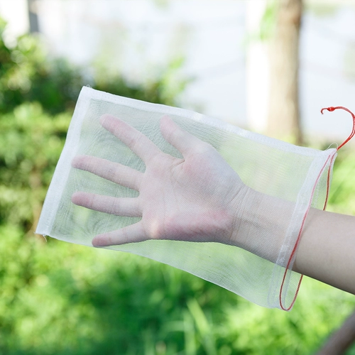 Сумка из нейлоновой сетки тонкая сетчатая сетка с сети рис.