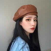 Полиуретановая демисезонная шапка, японский универсальный модный берет для отдыха, популярно в интернете, в корейском стиле