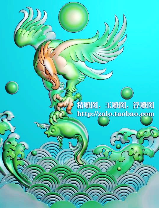 XY190 majestic eagle card large exhibition macro picture old eagle carp jade carved wood carved wood carved in relief figure drawing jdp