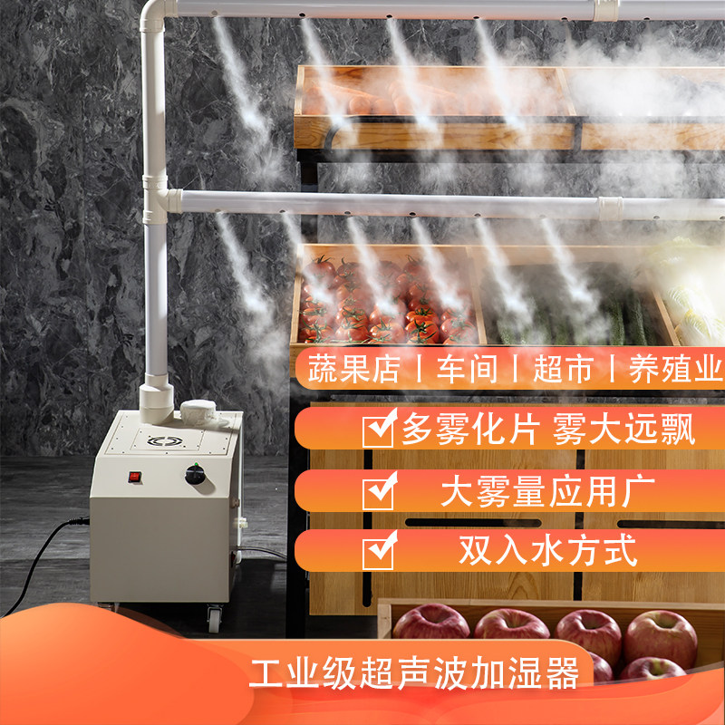 Humidifier Industrial Heavy Fog Mass Commercial Disinfection Spray Vegetable Preservation Tobacco Leaf Back Tide Workshop Anti-Dust Static