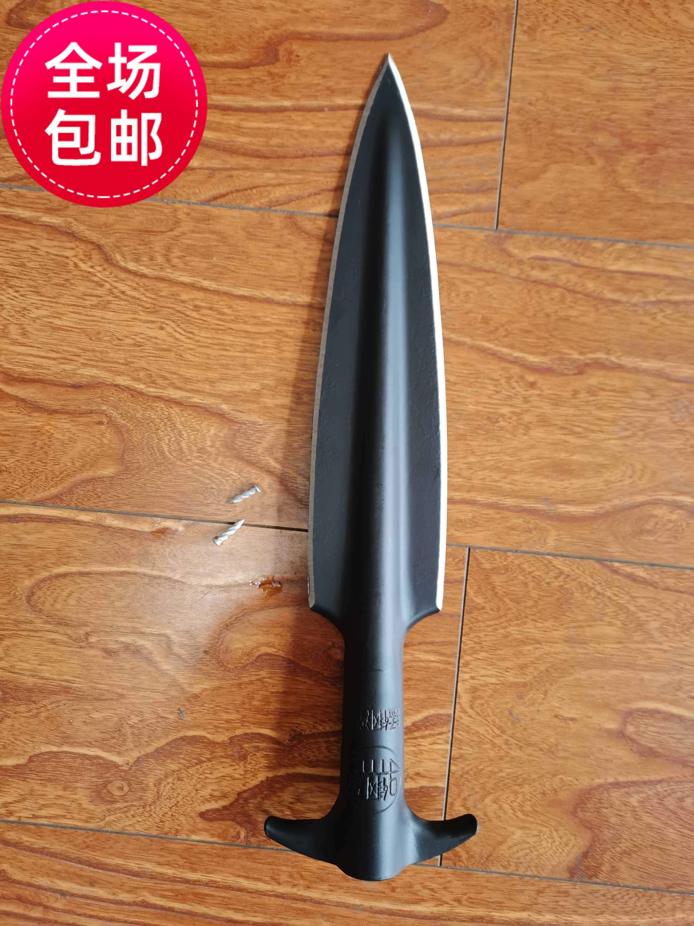 Steel horse manganese steel quenched wild boar spear red tassel gun overlord gun martial arts gun spear spear harpoon tie gun to send holster - Taobao