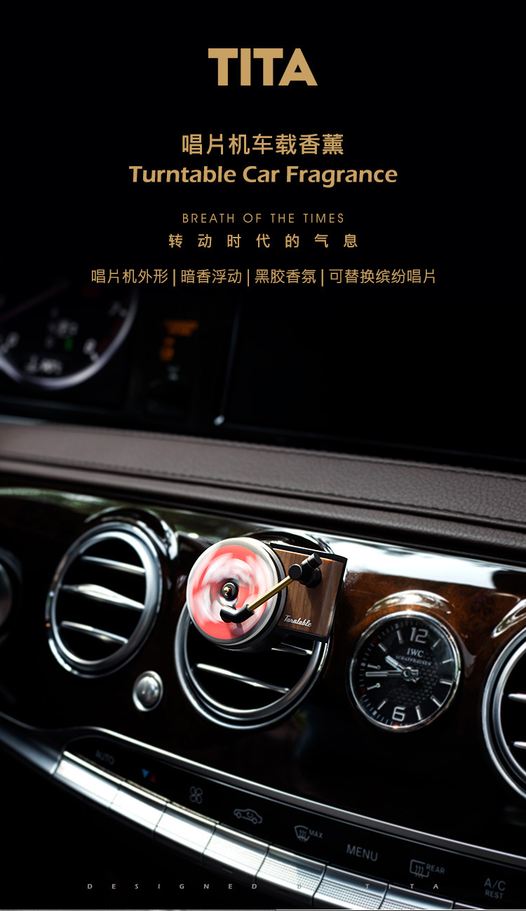 máy nghe nhạc bằng đĩa than	 Bcase TITA ghi người chơi retro cửa hàng xe hơi hương liệu xe điều hòa không khí nước hoa kéo dài hương thơm sáng tạo mát mẻ - Máy hát 	đầu đĩa than denon dp-400