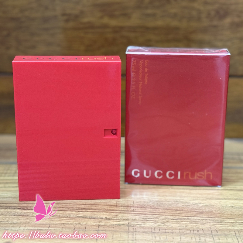Gucci Rush 75ml Eau De Toilette Wild Girl Women's Long-Lasting Fresh Natural Nostalgic Fragrance