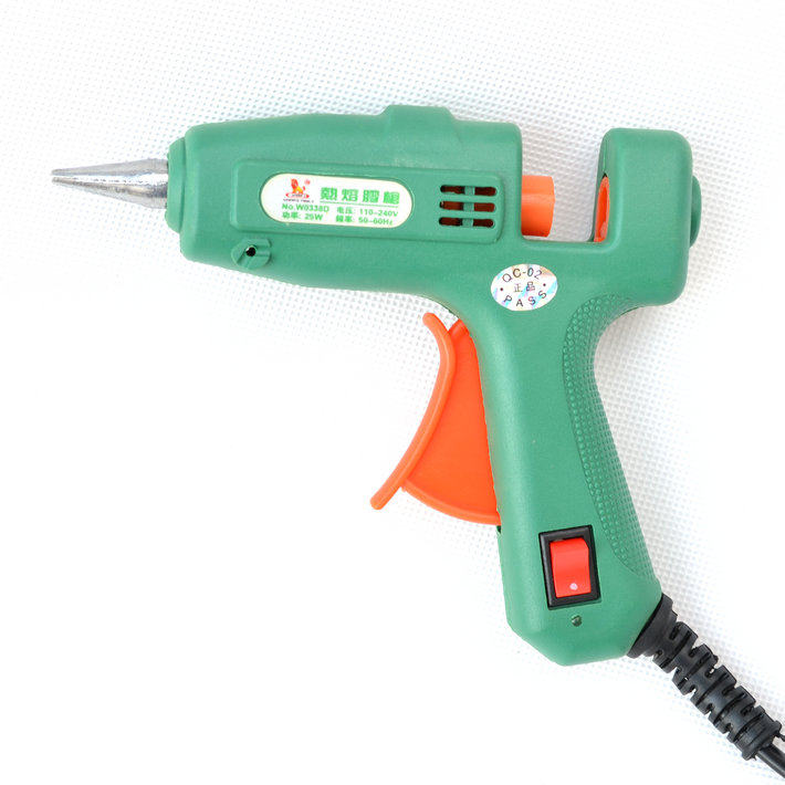 Wynn's power lion 25W mini hot melt glue gun 40-100w with switch sol gun delivery glue strip