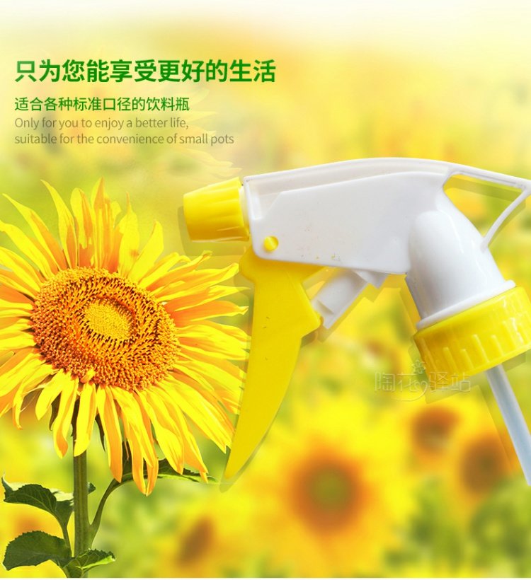 Cung cấp nước làm vườn đa năng tưới nước có thể đầu vòi phun nước dày và bền, tưới nước ấm đun nước có thể đầu nhiều màu thùng trồng rau thông minh