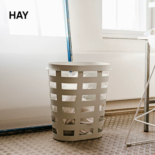 [Пятно] Корзина для стирки сена пустого чистого цвета корзины для хранения одежды грязная корзина