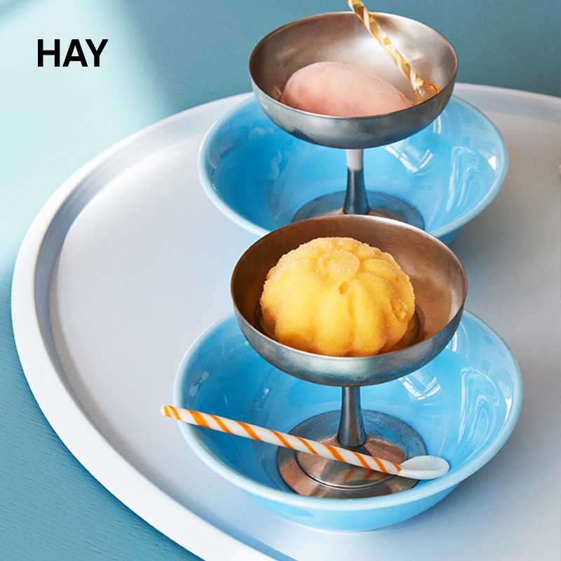 HAY Rainbow Bowl S Rainbow Porcelain Serving Bowl Rice Bowl Serving Plate Colorful Tableware Small