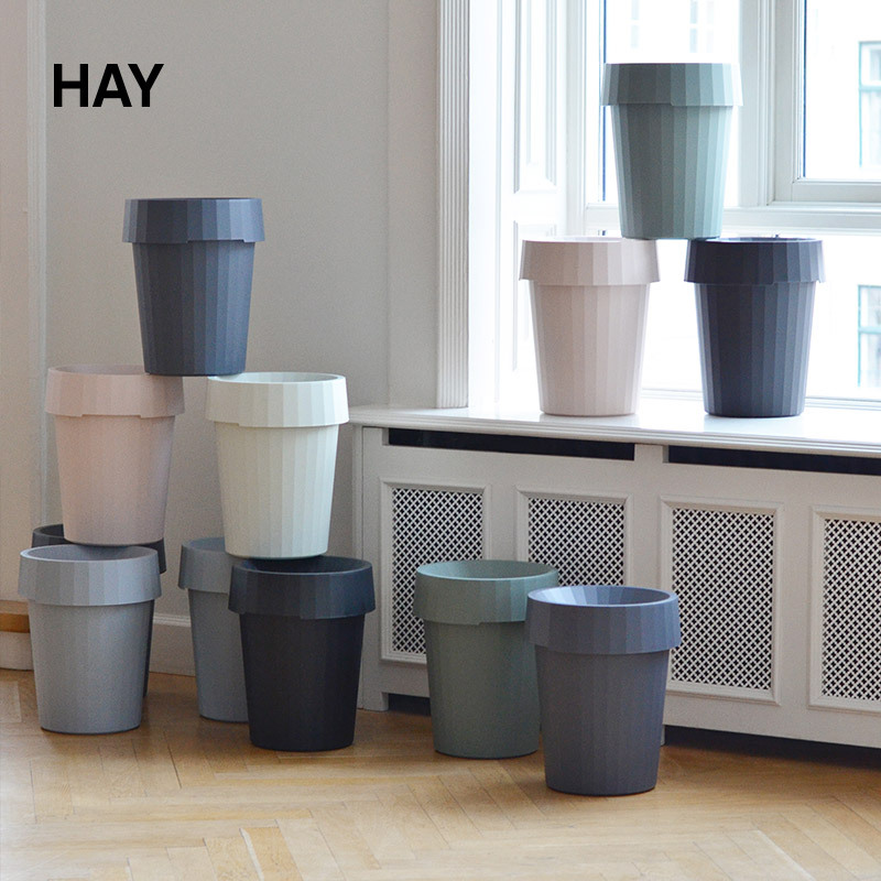 Hay Shade Bin Nordic Trash Can and Waste Bin for Home Use in Living Room and Bedroom, with a Removable Press Ring Design Hay Shade Bin Nordic Trash Can and Waste Bin for Home Use in Living Room and Bedroom, with a Removable Press Ring Design