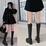 Зимние универсальные высокие высокие сапоги, по фигуре