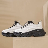 Tide, высокая универсальная белая обувь для отдыха, спортивная обувь на платформе, 2022 года, из натуральной кожи