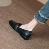 Обувь, универсальные туфли в английском стиле для кожаной обуви для отдыха, лоферы, 2025 года, в британском стиле