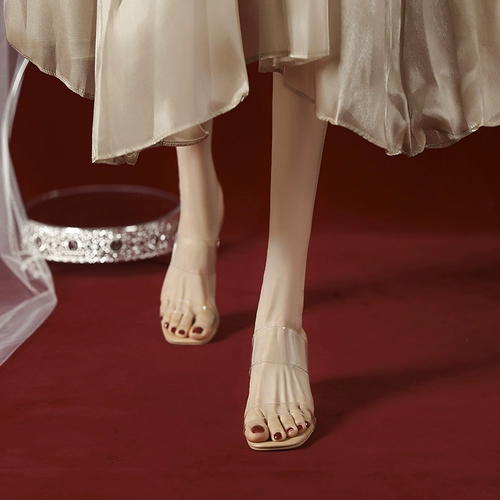 Сандалии, летняя обувь, туфли на высоком каблуке, слайдеры, тапочки, 2025 года