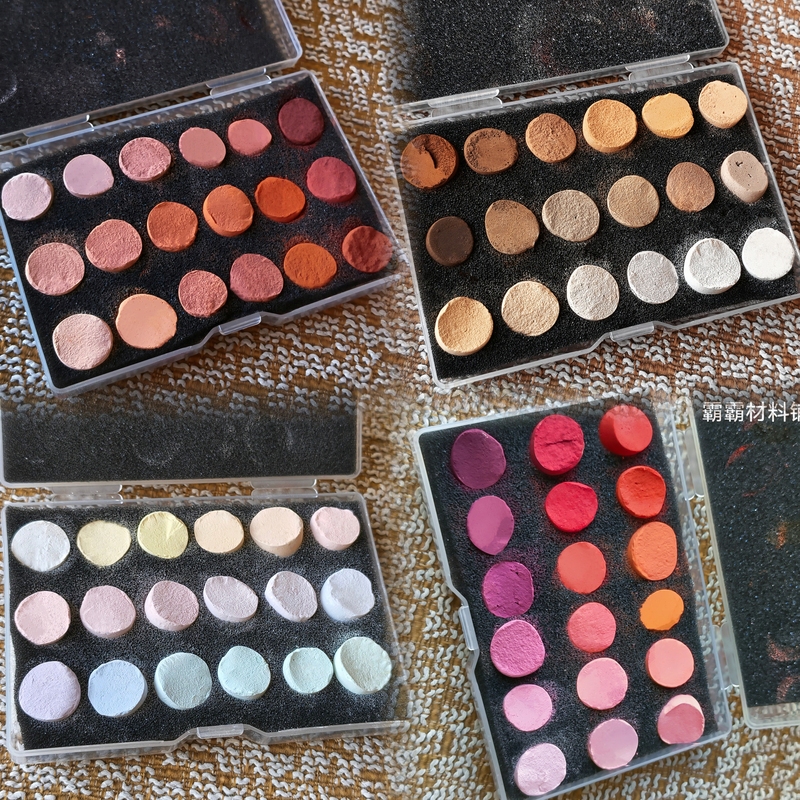 Imported British Unison Color Powder, Repackaged Color Chalk, Unison Pastel Painting Stick, Soft Color, Bjd Doll Makeup