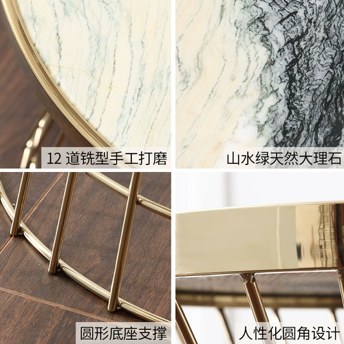 顾全 Sansui, натуральный мраморный креативный ткань для полировки ручной работы, легкий роскошный стиль