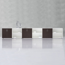 Company office furniture storage shorter cabinet landing documents wooden cabinet office receiver customized manufacturer direct sales