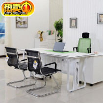 Guangzhou boss desk deskySimple modern office furniture director desk manager table and chair combination single-person large room