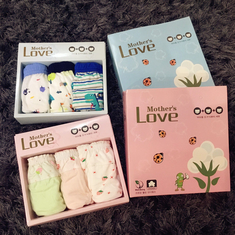 1-7-year-old children's underwear pure cotton pants head Male Bao Bao Triangle Underwear Shorts Children Comfort Antibacterial Briefs