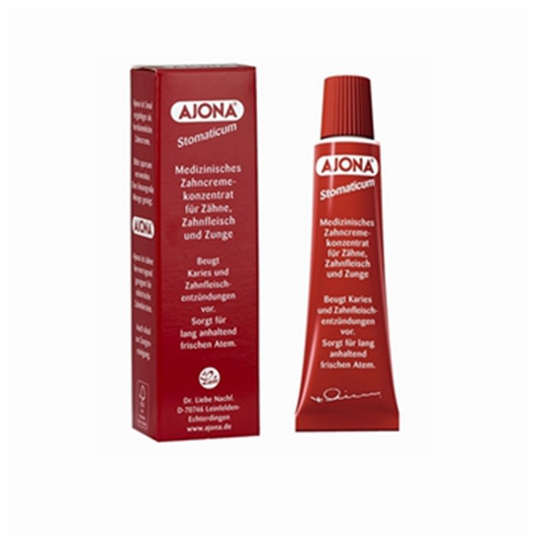 German import ajona Concentrated Medicinal Antibacterial care Gum Breath Fresh and healthy gingival small red toothpaste