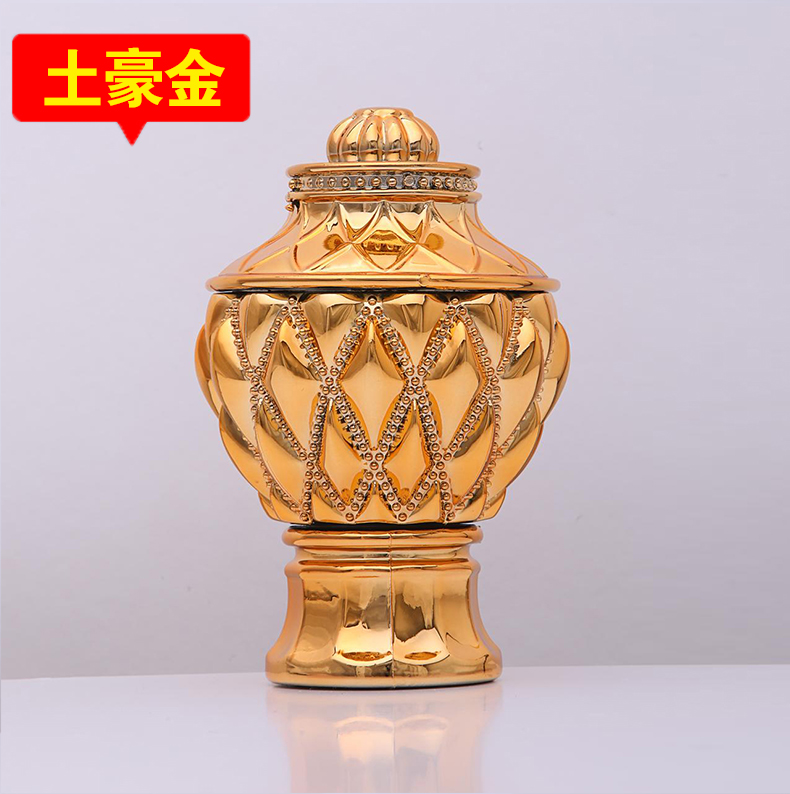 Rèm đầu mạ trang trí đầu trang sức La Mã que trang trí đầu cắm phong bì - Phụ kiện rèm cửa khung treo rèm cửa