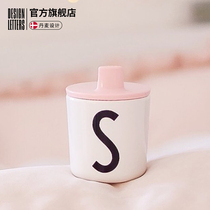 designletters letter cup summer baby learning drinking cup Anti-choking children drinking water open cup brushing cup