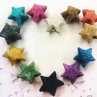 Laminated frosted paper stars 100 finished products blessings wish to be lucky to star nostalgic retro handmade finished stars