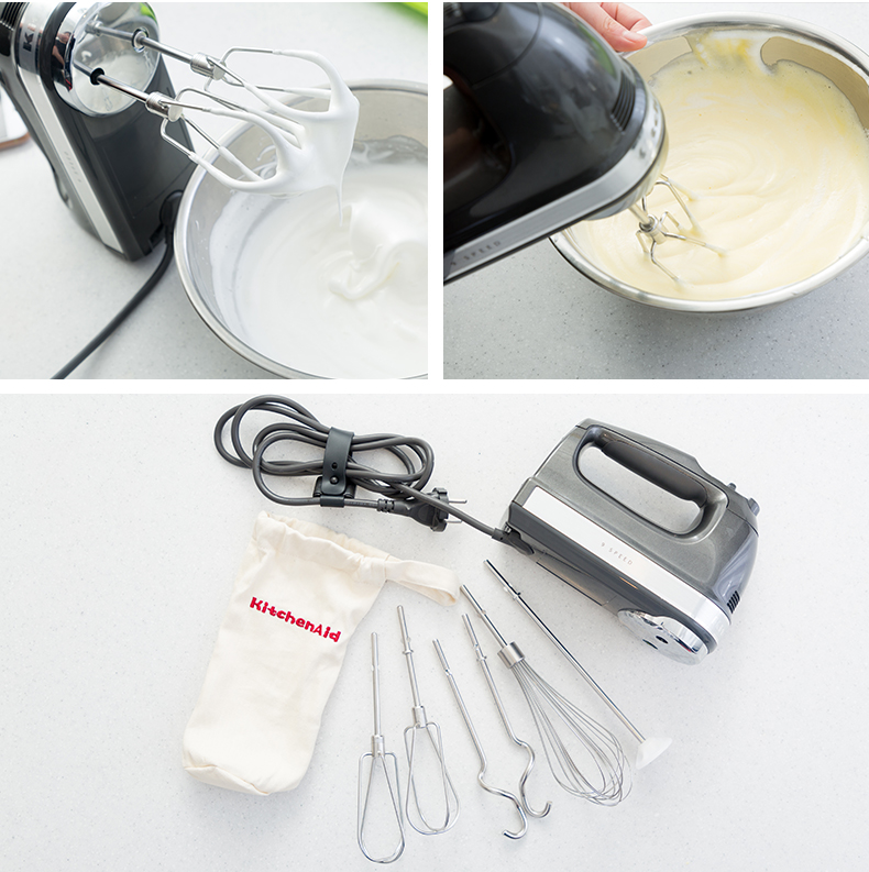 máy đánh trứng 200w KitchenAid 9212C máy đánh trứng điện nhập khẩu hộ gia đình nhỏ chín tốc độ nướng kem trộn - Máy trộn điện máy trộn bột kenwood