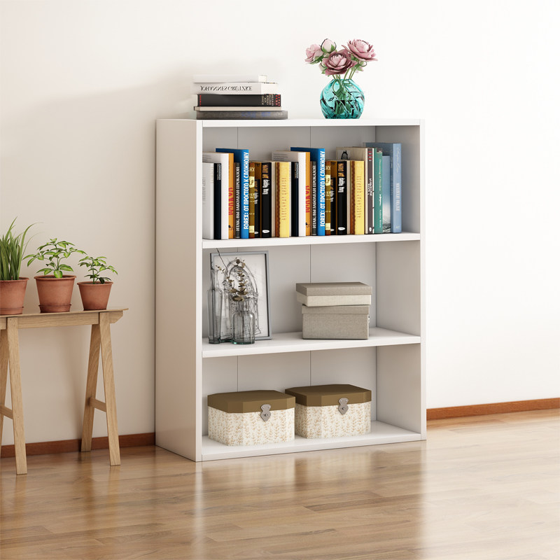Bookcase Landing Bookcase Small Bookcase Creative Simple Containing Layer Shelf Nordic Bookshelves Landing Brief Modern Shelving Shelves