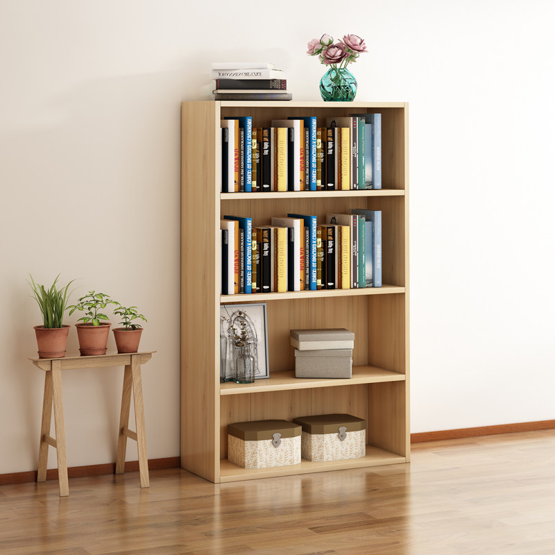 Widening Bookcase Bookcase Minima Modern Free Combined Cabinet Containing Cabinet minimalist Wooden Disposal Cabinet