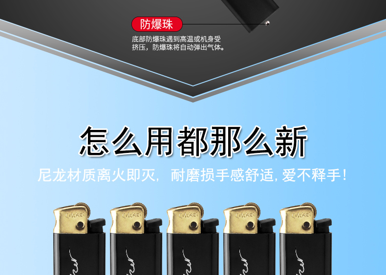 Cricket châu chấu chính thức nhập khẩu vàng đen an toàn chống cháy nổ cổ điển ròng rọc nhẹ hơn - Bật lửa bat lua