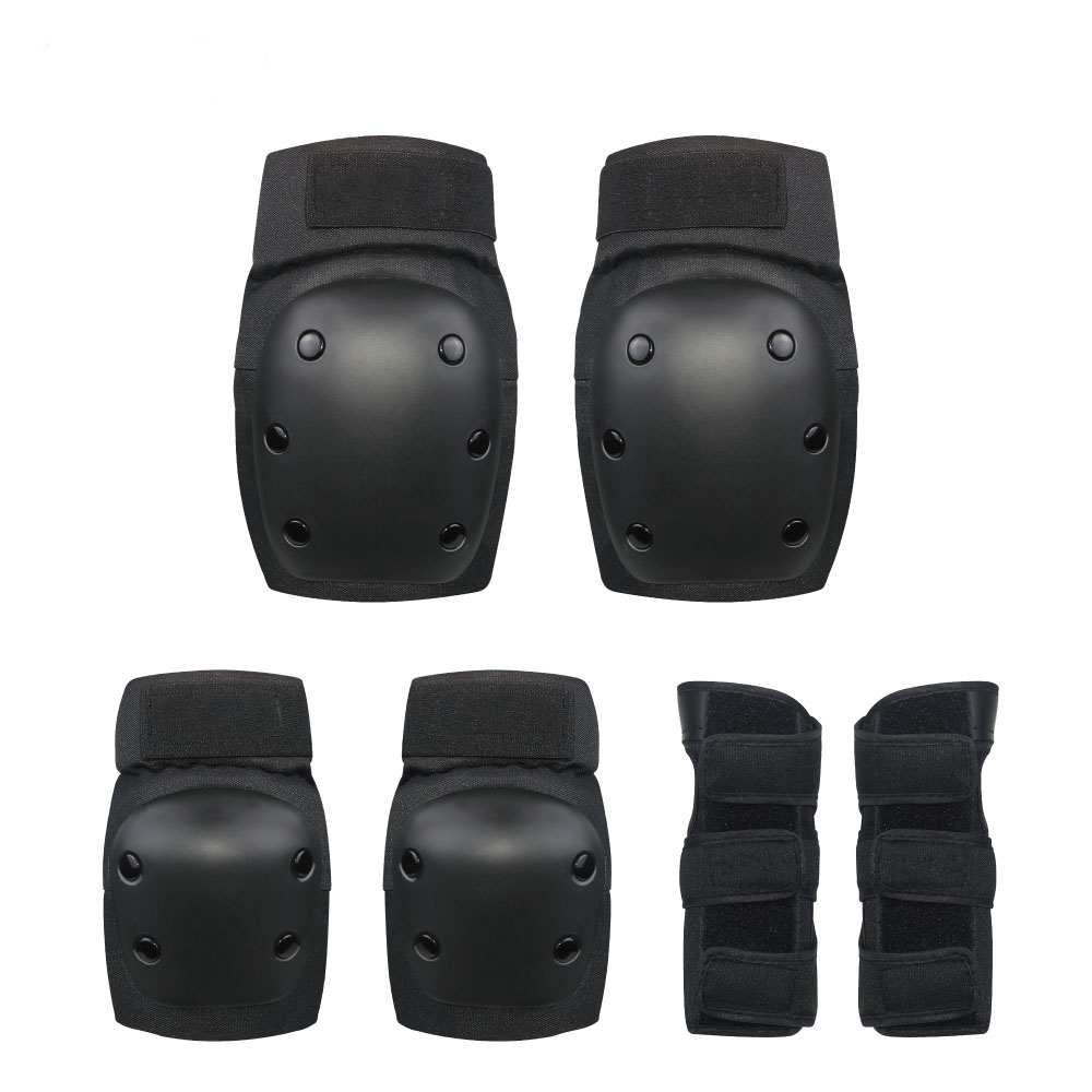 Professional Sports Skateboard Protective adult children Men and women Wheels Skating skate Skate Kneecap Safety Helmet Carers 6 pieces