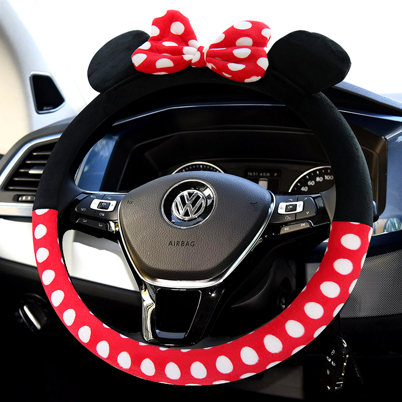 Fossil Langyi polo Lingdu Speed ​​Teng Bora Golf Jetta ccSantana Langxing steering wheel cover plush female