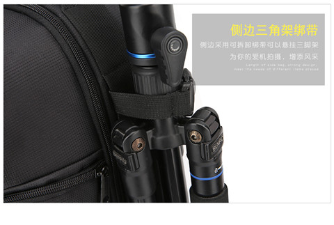 Túi đeo vai đôi bộ nhớ cache Túi máy ảnh DSLR đi du lịch thời trang xách tay máy ảnh cầm tay túi chống nước - Phụ kiện máy ảnh kỹ thuật số balo lowepro protactic 450 aw ii