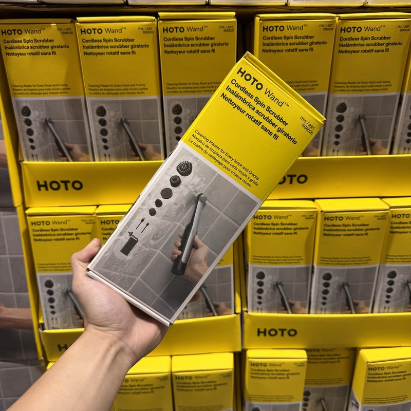 Costco/Hoto Little Monkey Wireless Electric Cleaning Brush for Cleaning Bathroom Tile Gaps and Dead Corners