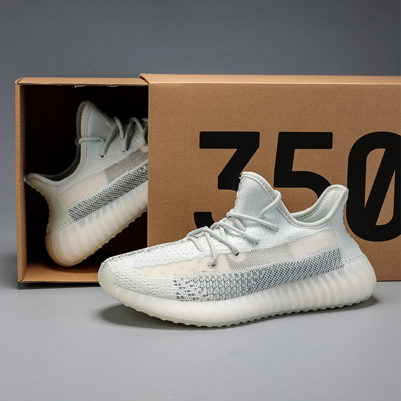 Ice Blue Stars All Over The SkyBinadi KANYE   YEEZY Star State Coconut shoes male 350 babysbreath Putian summer tide shoes Official website quality goods