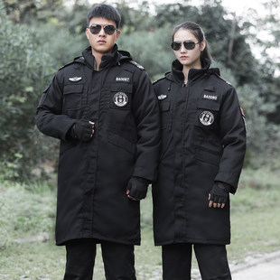 Военный хлопок мужской одежды зима длинная модель холодный Равномерная тренировка хлопок камуфляж пальто подлинные утолщённый Защита труда пальто