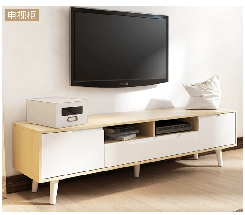 Yilun Bắc Âu bàn cà phê TV kết hợp tủ đồ nội thất phòng khách hiện đại tối giản kinh tế phòng ngủ tủ TV - Bộ đồ nội thất nội thất thông minh cho nhà nhỏ