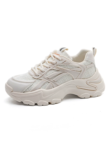 Warrior, универсальная спортивная небольшая белая обувь для отдыха на платформе, осенняя, тренд сезона