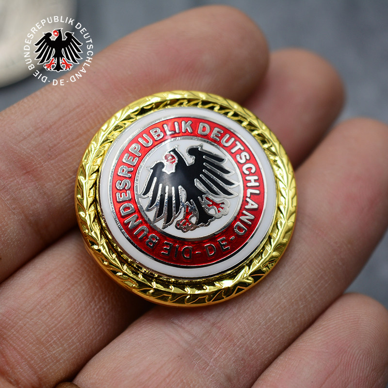 German badge of the Federal Republic of Germany the emblem of the European Eagle
