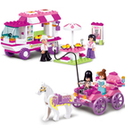 儿童拼装积木益智玩具匹配乐高女孩子系列女童公主梦小型盒装迷你