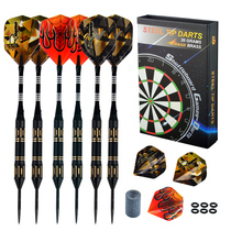 Top Sports 20g Metal Hard Needle Darts 6pcs Professional Pure Copper Darts Premium Darts Needle Game